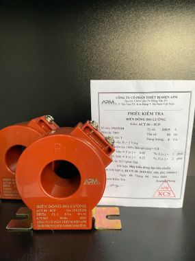 Biến Dòng Hạ Thế Vỏ Nhựa Tròn APM Chính Hãng, có Kiểm Định -  Từ 100/5A Đến 1000/5A