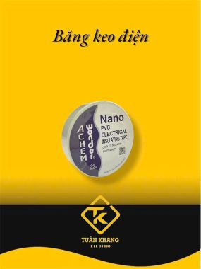 BĂNG KEO ĐIỆN NANO MÀU TRẮNG 20Y