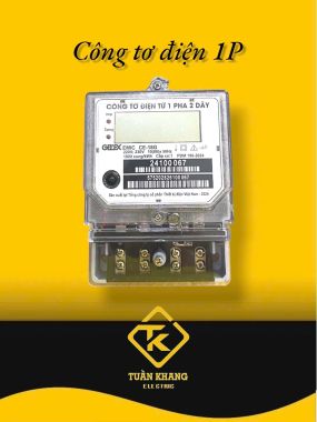 Công Tơ Điện Tử EMIC 1 Pha 2 Dây 10(80)A -Emic CE-18G
