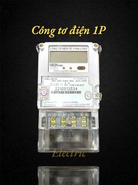CÔNG TƠ ĐIỆN TỬ 1 PHA EMIC CE-18 -5(40)A/ 10(80)A