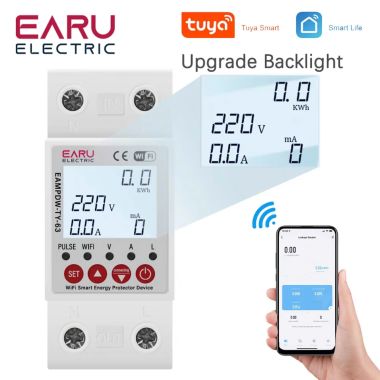 CÔNG TƠ ĐIỆN TỬ KẾT NỐI WIFI ĐA CHỨC NĂNG BẬT TẮT TỪ XA