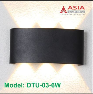 Đèn Hắt Tường Trang Trí Chính Hãng ASIA LIGHTING ÁNH SÁNG VÀNG/ TRẮNG
