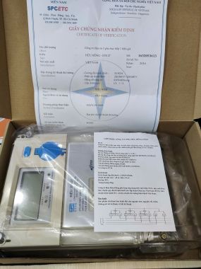 Công tơ Hữu Hồng 3 pha đa chức năng 1 biểu giá DTS27 5(100)A