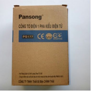 CÔNG TƠ ĐIỆN (ĐỒNG HỒ ĐIỆN TỬ 1 PHA) PANSONG - PS177 - 3(20)A