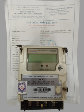 CÔNG TƠ ĐIỆN TỬ 1 PHA HỮU HỒNG TRỰC TIẾP DDS26D- 5(80)A