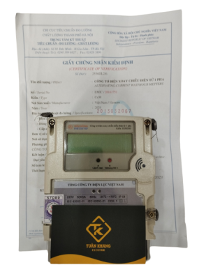 CÔNG TƠ ĐIỆN TỬ 1 PHA HỮU HỒNG TRỰC TIẾP DDS26D- 5(80)A
