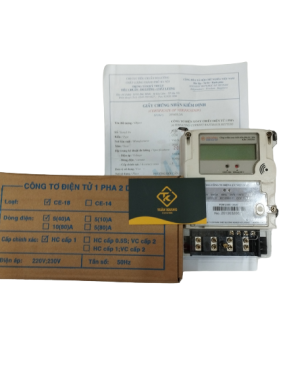 CÔNG TƠ ĐIỆN TỬ 1 PHA HỮU HỒNG TRỰC TIẾP DDS26D- 5(80)A