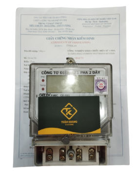 Công Tơ Điện Tử EMIC 1 Pha 2 Dây 10(80)A -Emic CE-18G