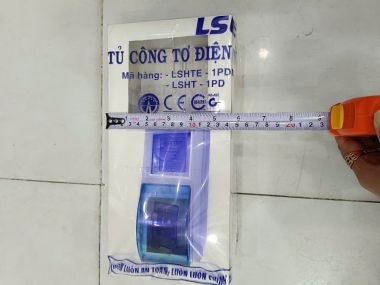 Tủ Nhựa Đựng Công Tơ Điện Tử/ Đồng Hồ Điện Tử 1 Pha LSE Kèm Hộp Chứa CB