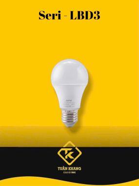BÓNG ĐÈN LED BÚP CHỐNG ẨM MPE 3W ÁNH SÁNG TRẮNG/ VÀNG LBD3