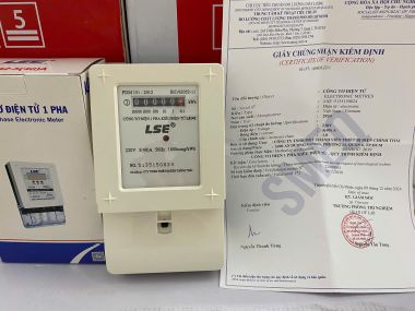 Công Tơ Điện 1 Pha Điện Tử (ĐỒNG HỒ ĐIỆN TỬ ) LSE LS142 5(40)A