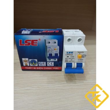 RCBO LS40LE (6A-63A) (CB Chống Giật LSE)