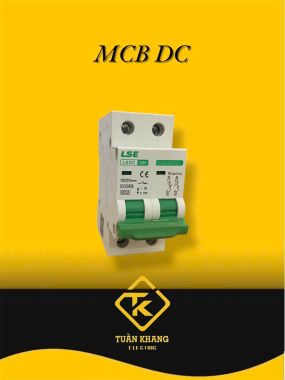MCB DC 2 PHA 1000V, APTOMAT DC, THIẾT BỊ ĐÓNG NGẮT DC CHO ĐIỆN NLMT- LSDC-2P