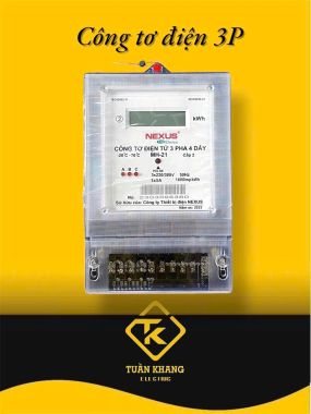 CÔNG TƠ ĐIỆN TỬ 3 PHA GIÁN TIẾP NEXUS 3x5A – MH21-GT