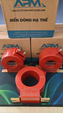 Biến Dòng Hạ Thế Vỏ Nhựa Tròn APM Chính Hãng, có Kiểm Định -  Từ 100/5A Đến 1000/5A
