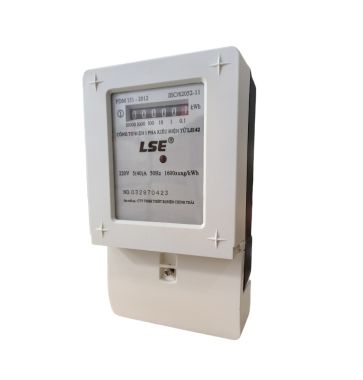Công Tơ Điện 1 Pha Điện Tử (ĐỒNG HỒ ĐIỆN TỬ ) LSE LS142 5(40)A