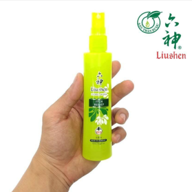 Combo Chai Xịt Chống Muỗi Và Xịt Chống Ngứa Liushen Dung Tích 80ml