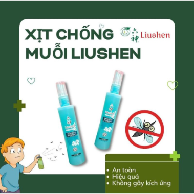 NƯỚC CHỐNG MUỖI ĐỐT LIUSHEN THỂ TÍCH 180ML