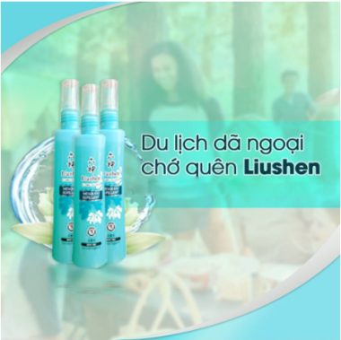 NƯỚC CHỐNG MUỖI ĐỐT LIUSHEN THỂ TÍCH 180ML