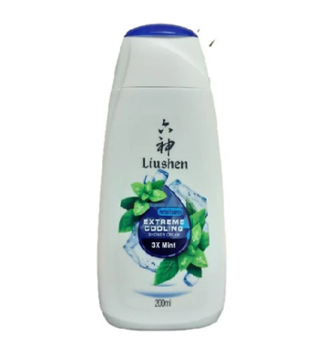 SỮA TẮM LIUSHEN TINH CHẤT LÔ HỘI VÀ TINH CHẤT BẠC HÀ DUNG TÍCH 200ml
