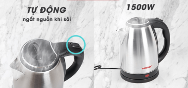 BÌNH ĐUN/ẤM SIÊU TỐC SANAKY 1.8 LÍT- SNK-18NS