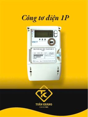 Công tơ điện 1 pha nhiều biểu giá Vinasino VSE1T-10100