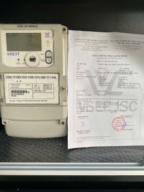 CÔNG TƠ ĐIỆN TỬ 3 PHA VINASINO VSE3T-10