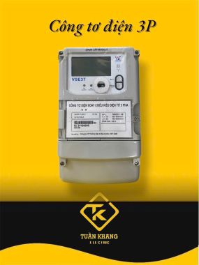 CÔNG TƠ ĐIỆN TỬ 3 PHA VINASINO VSE3T-10
