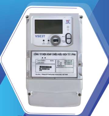 CÔNG TƠ ĐIỆN TỬ 3 PHA VINASINO VSE3T-50