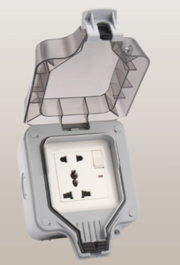Ổ CẮM KÍN NƯỚC LSE CÓ CÔNG TẮC IP66 + Ổ CẮM KÍN NƯỚC CÓ USB