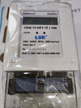Công Tơ Điện Tử 1 Pha LSE LS145 5(40)A