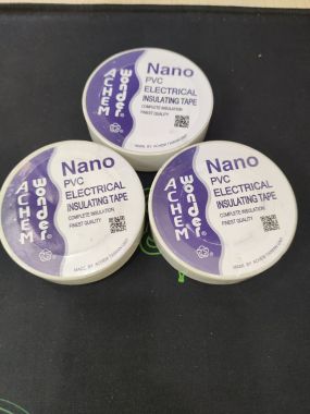 BĂNG KEO ĐIỆN NANO MÀU TRẮNG 20Y