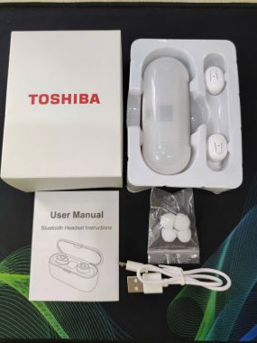 TAI NGHE BLUETOOTH NHÉT TAI TOSHIBA CHÍNH HÃNG- (Tai nghe Toshiba)