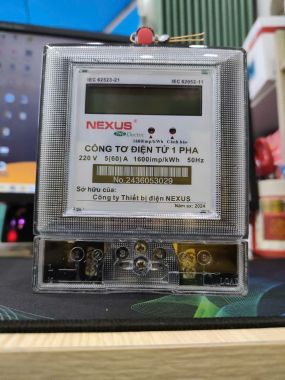 Công tơ điện tử 1 pha Nexus 5(60)A- TH-92