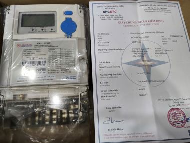 CÔNG TƠ ĐIỆN TỬ 3 PHA NHIỀU GIÁ TRỰC TIẾP 5(100)A- DTS27 HỮU HỒNG