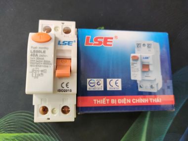 RCCB  LS50LE – chống rò chống giật có nút test