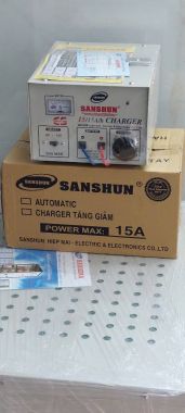 MÁY SẠC BÌNH ẮC QUY SANSHUN – NHIỀU CHỦNG LOẠI, CÔNG SUẤT ĐA DẠNG