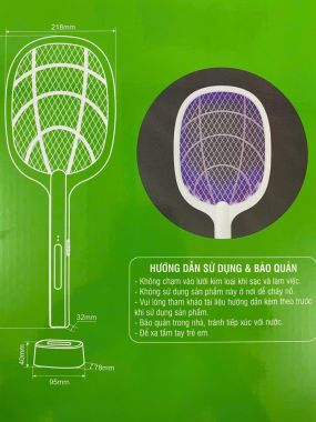 Vợt muỗi MPE - VM1 tự động bắt muỗi hàng chính hãng MPE