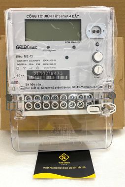 ME-43 EMIC Công tơ điện tử 3 pha 4 dây trực tiếp chính hãng