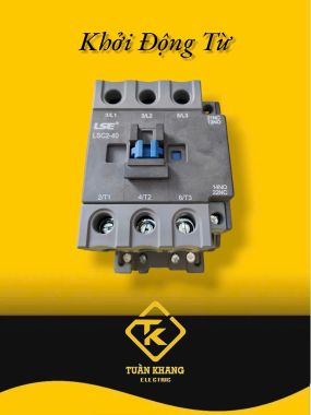 KHỞI ĐỘNG TỪ 220v- 380v -  6A -100A (Contactor LSE)