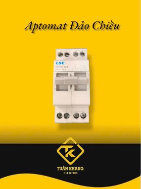 Aptomat Đảo Chiều Dạng Aptomat 2 Tép 50A-63A LSE - Cầu Dao Đảo Tự Động