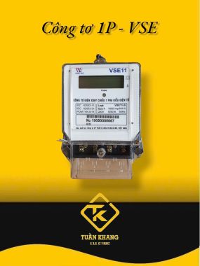 Công tơ điện 1 pha Vinasino VSE11-S