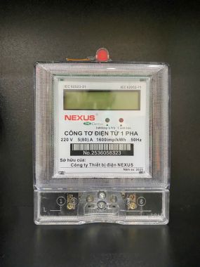 Công tơ điện tử 1 pha Nexus 5(60)A- TH-92