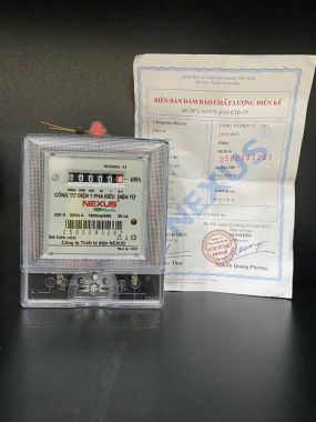 Công tơ điện tử 1 pha Nexus 5(60)A- TH-92
