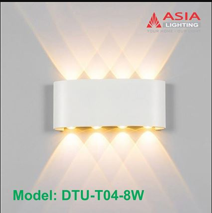 Đèn Hắt Tường Trang Trí Chính Hãng ASIA LIGHTING ÁNH SÁNG VÀNG/ TRẮNG