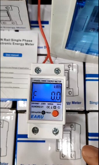 Công Tơ Điện Tử 1 Pha Đa Chức Năng 5(80)A Có Reset DDS667