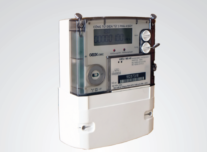 CÔNG TƠ ĐIỆN TỬ 3 PHA 4 DÂY ME-40 EMIC