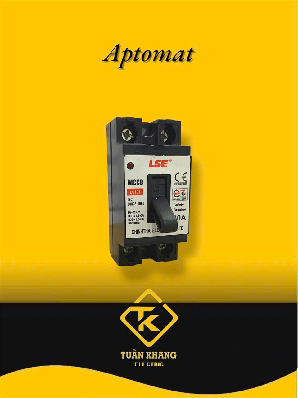 CB cóc LSE - CẦU DAO TỰ ĐỘNG LS101