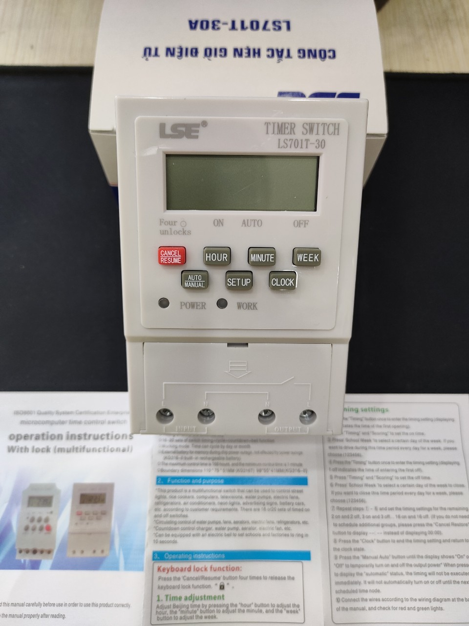 Timer hẹn giờ LSE