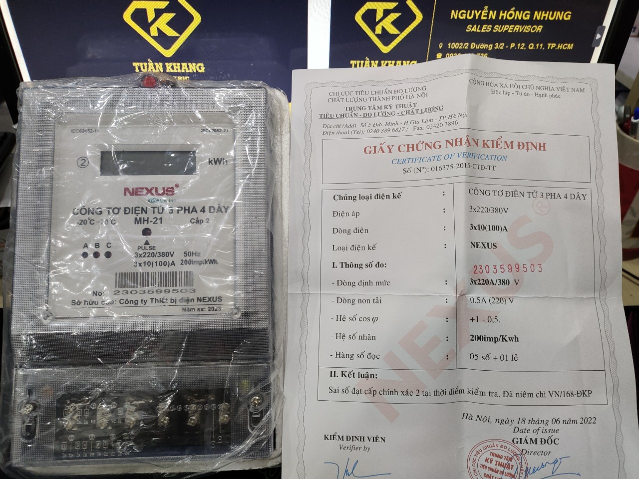 Công tơ điện tử 3 pha NEXUS